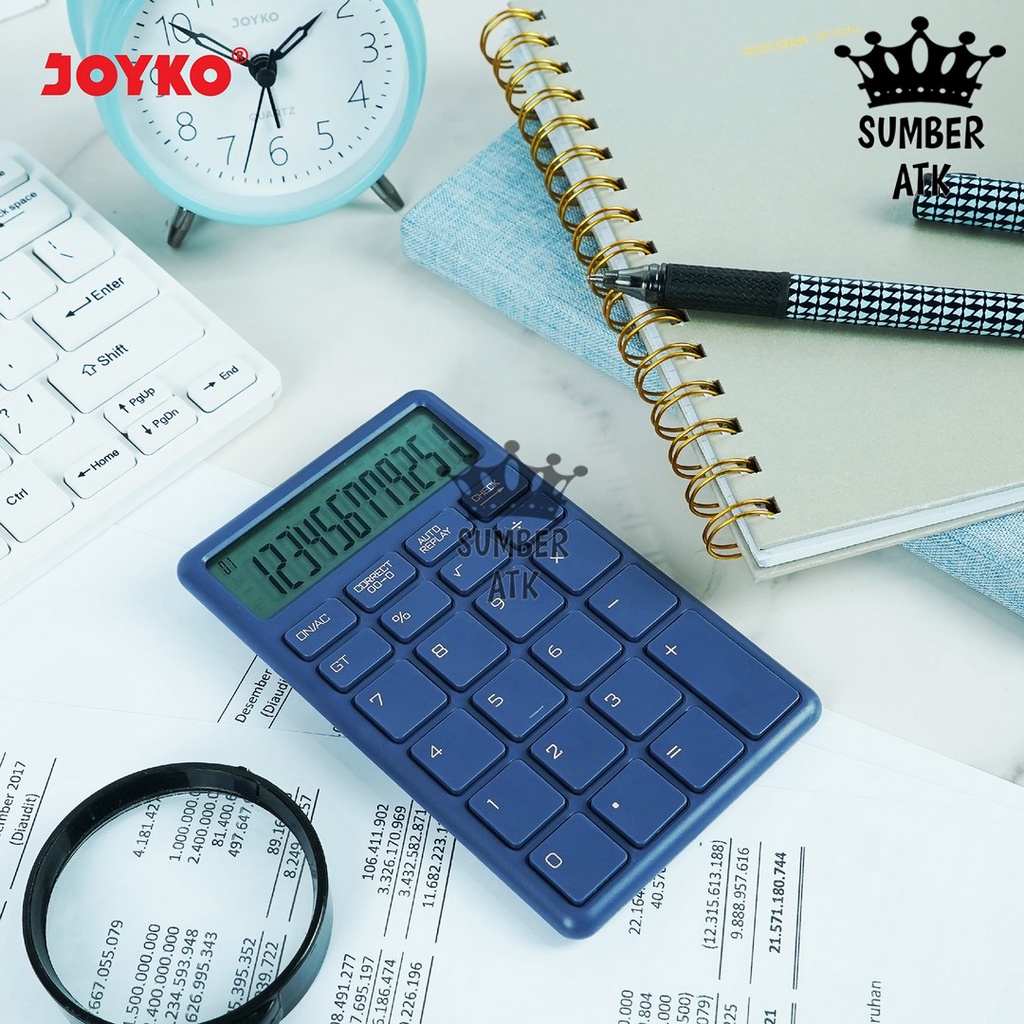 

RB Calculator Kalkulator Joyko CC-55CO 12 Digits Check Correct