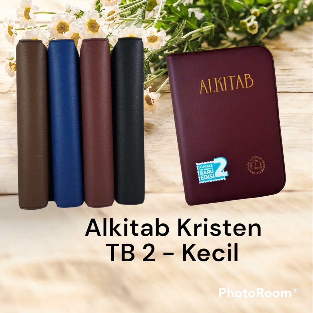 Alkitab Kristen LAI Ukuran Kecil Anak TB 034 TI Sampul Resleting Oscar Anti Air PL PB