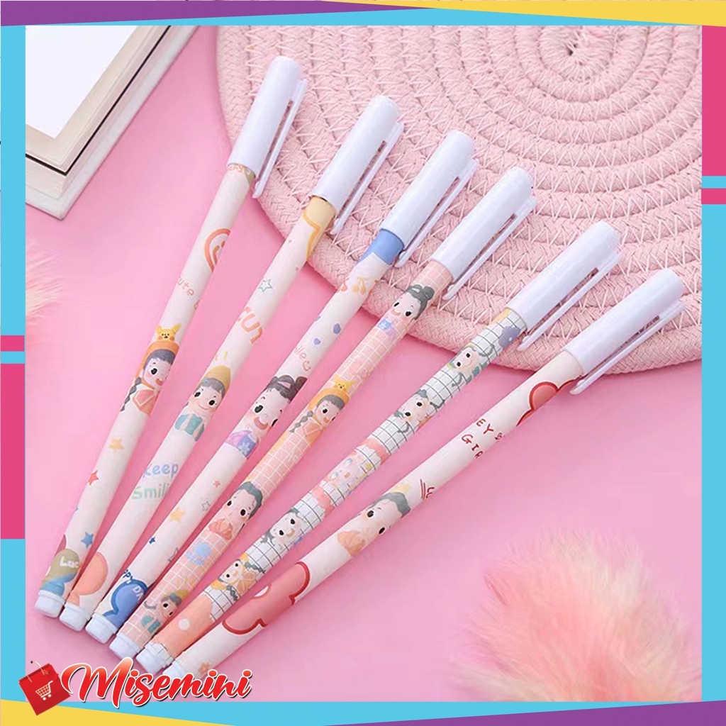 

Ⓜ️ Ⓜ️Pulpen Gel Motif Cartoon Pulpen Korea Pelajar Dan Kantor Pena Lucu Sourvenir Import