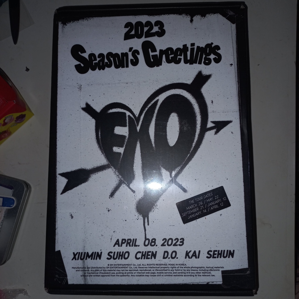 [SHARING] EXO Season's Greeting 2023 No Benefit