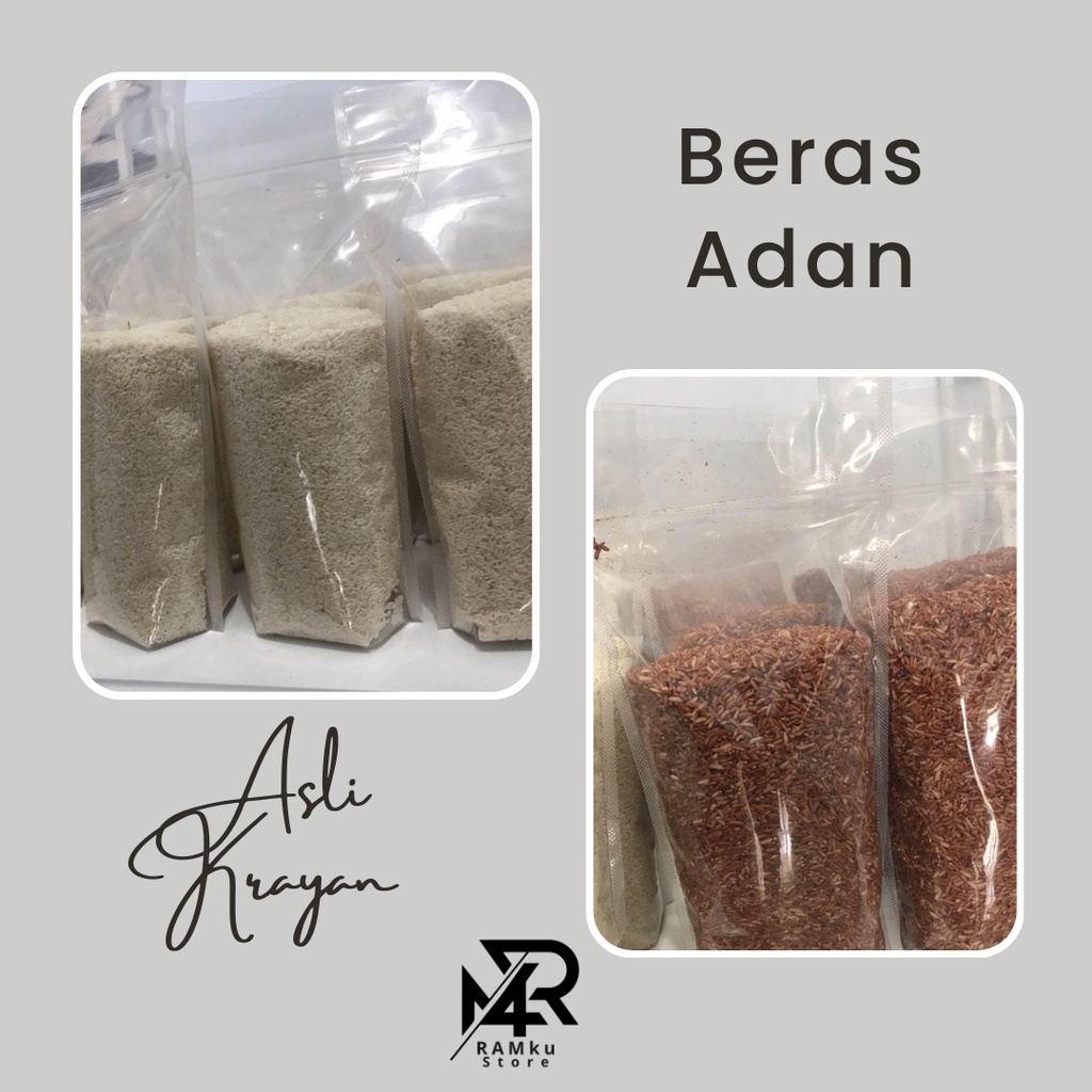 

Beras Adan Asli Krayan Pulen, Enak, Organik