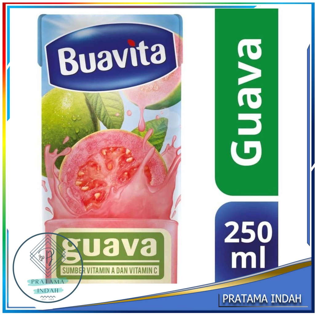 

BUAVITA JUICE SLIM JAMBU | GUAVA 250 ML (GROSIR & ECERAN)