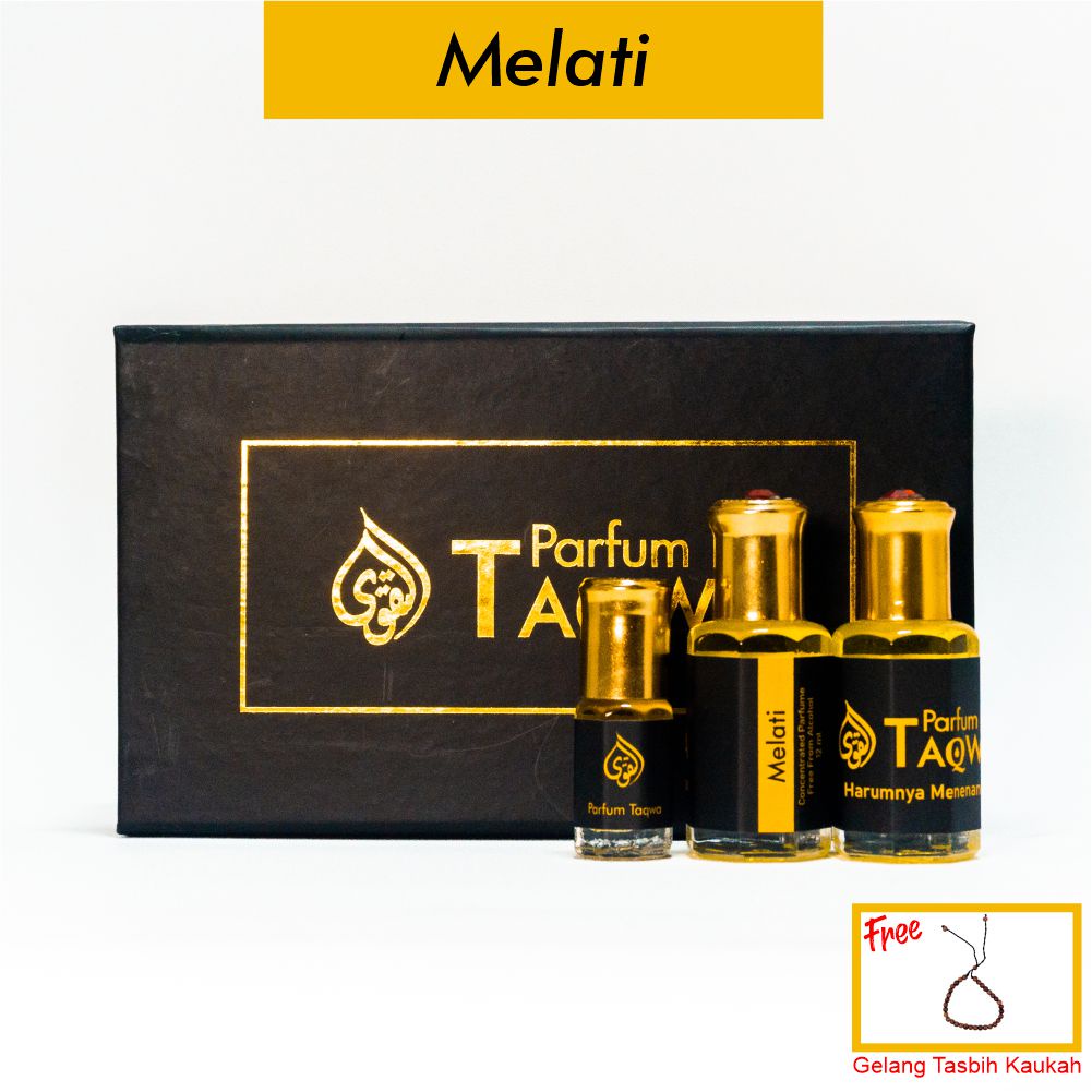 {Beli 1 Gratis 2} Parfum Taqwa Melati | Parfum Sholat Melati 12ml Non Alcohol