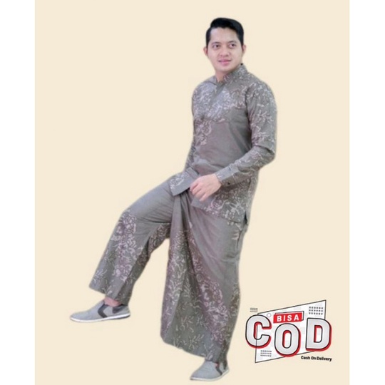 SETELAN SARUNG KEMEJA KOKO SARKO SARCEL CELANA LAPIS BAJU KOKO