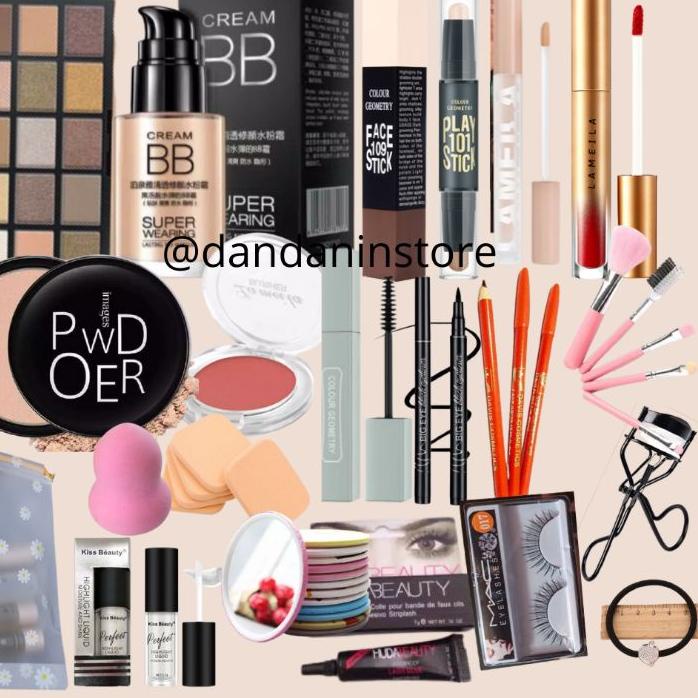 12.12 ✨SALE✨ Paket Kosmetik Termurah Terlengkap Original isi 25pcs 20 dan paket isi 6pcs Macam Make 