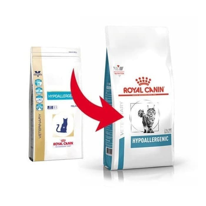 Royal Canin Vet Hypoallergenic Cats 2.5kg Khusus Intoleransi Makanan