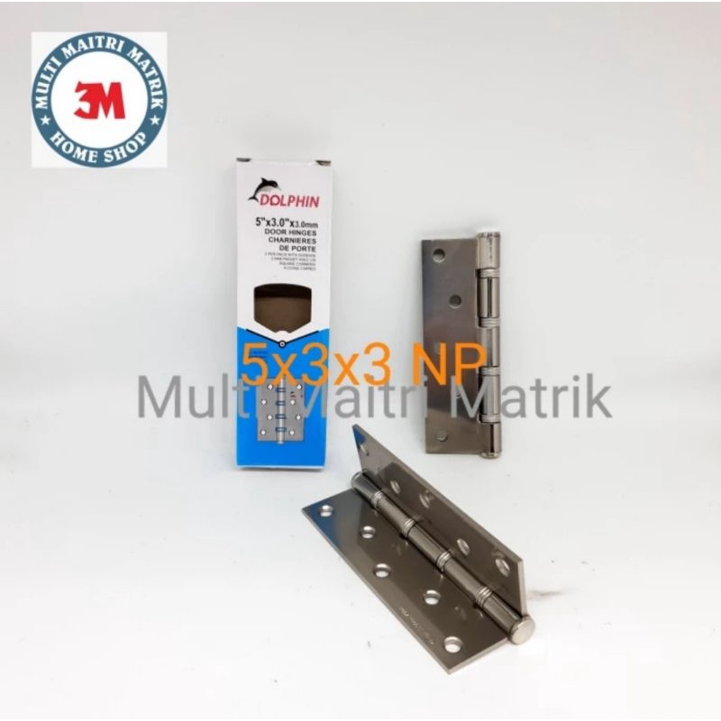 Engsel pintu 5 inch Dolphin