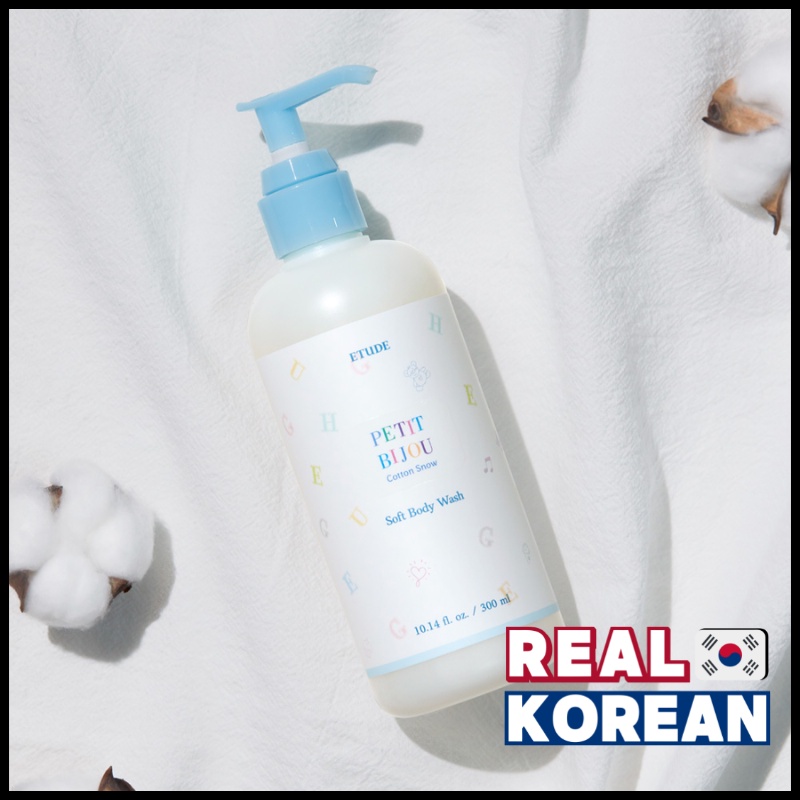 Etude House Petit Bijou Cotton Snow Moisture Body Wash 300ml