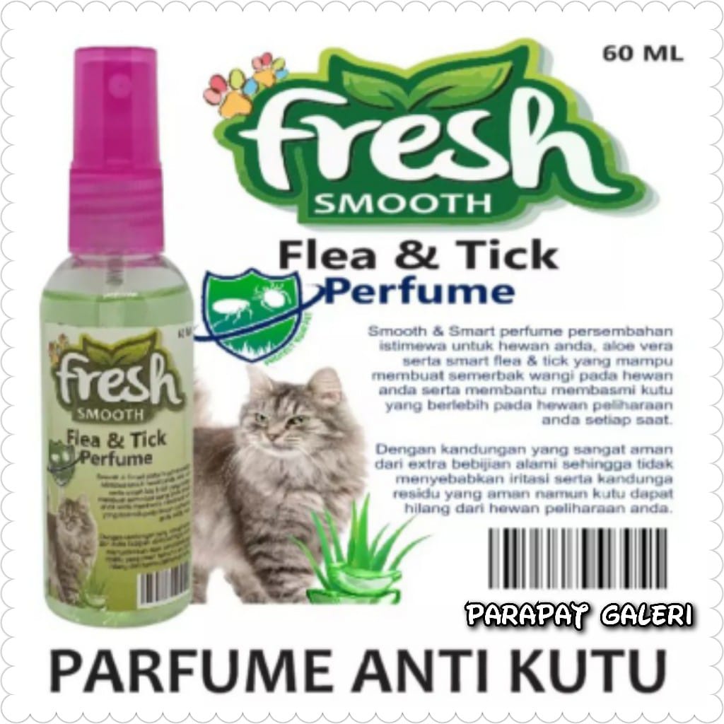 Parfume Kucing / Anjing Anti Kutu / Flea &amp; Tick 60ml