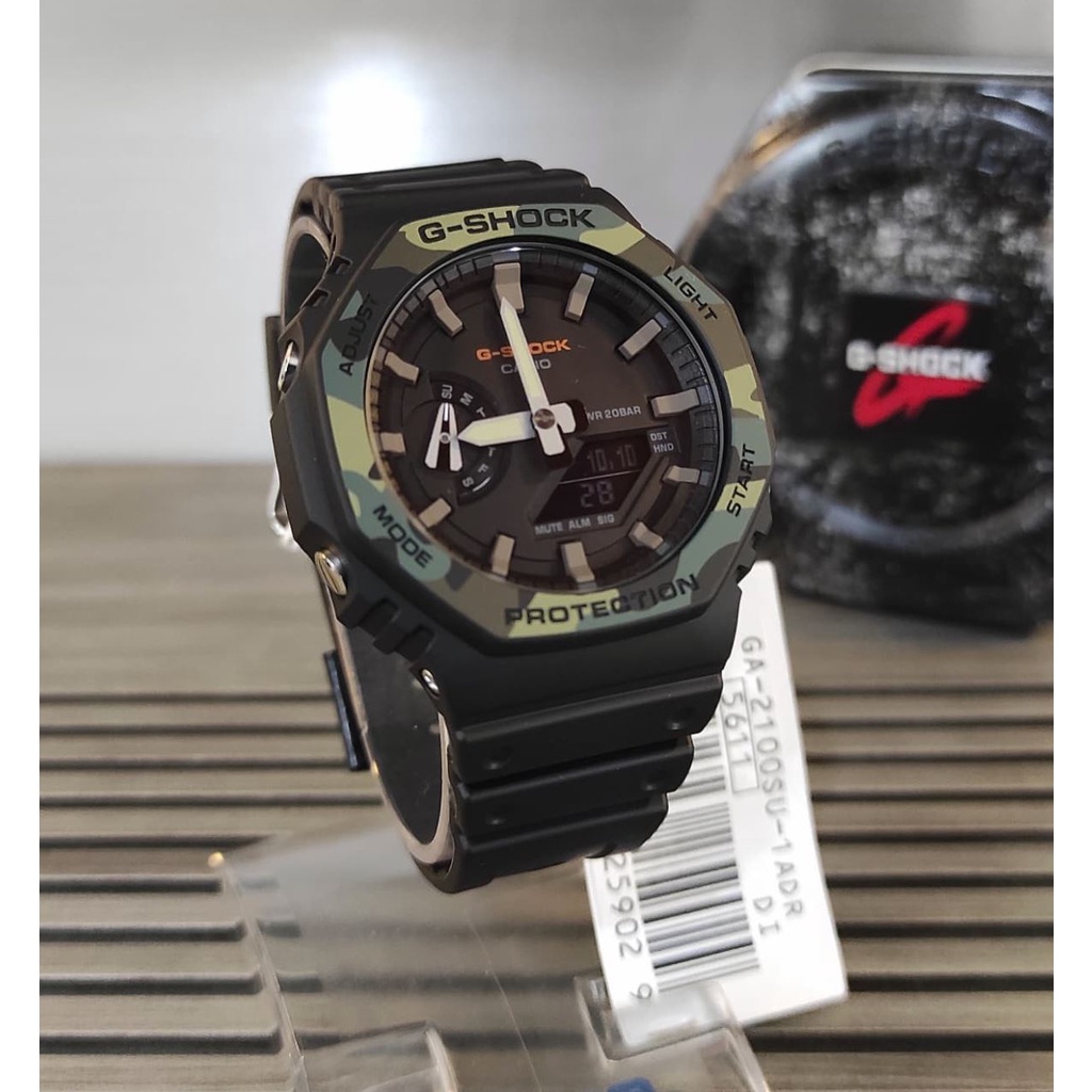 Jam Tangan Pria G-Shock ANALOG-DIGITAL SERI GA-2100 GA-2100SU-1A PRIA WANITA SPORT