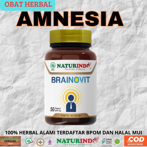 Obat Amnesia Lupa Ingatan Herbal Pelupa BPOM COD