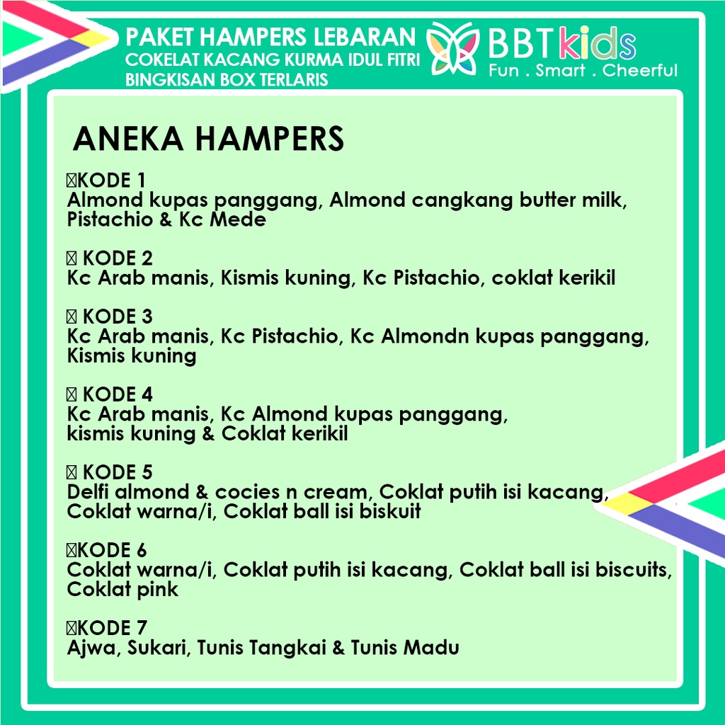 PAKET HAMPERS LEBARAN IDUL FITRI COKELAT KACANG KURMA MUSLIM