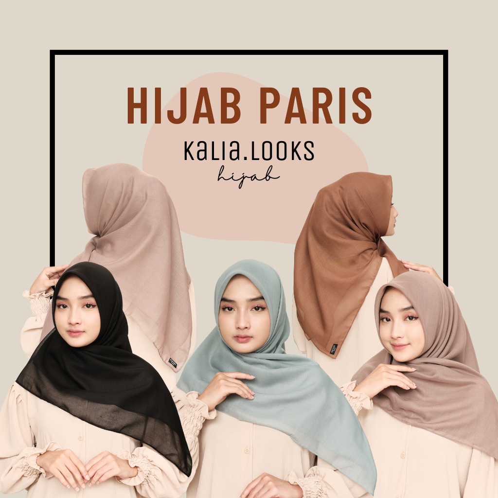 HIJAB PARIS BY KALIA | PARIS HIJAB | HIJAB SEGIEMPAT