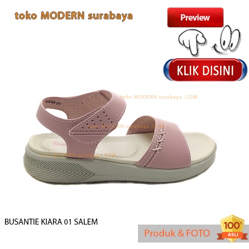 Sepatu sandal anak perempuan casual slide BUSANTIE KIARA 01