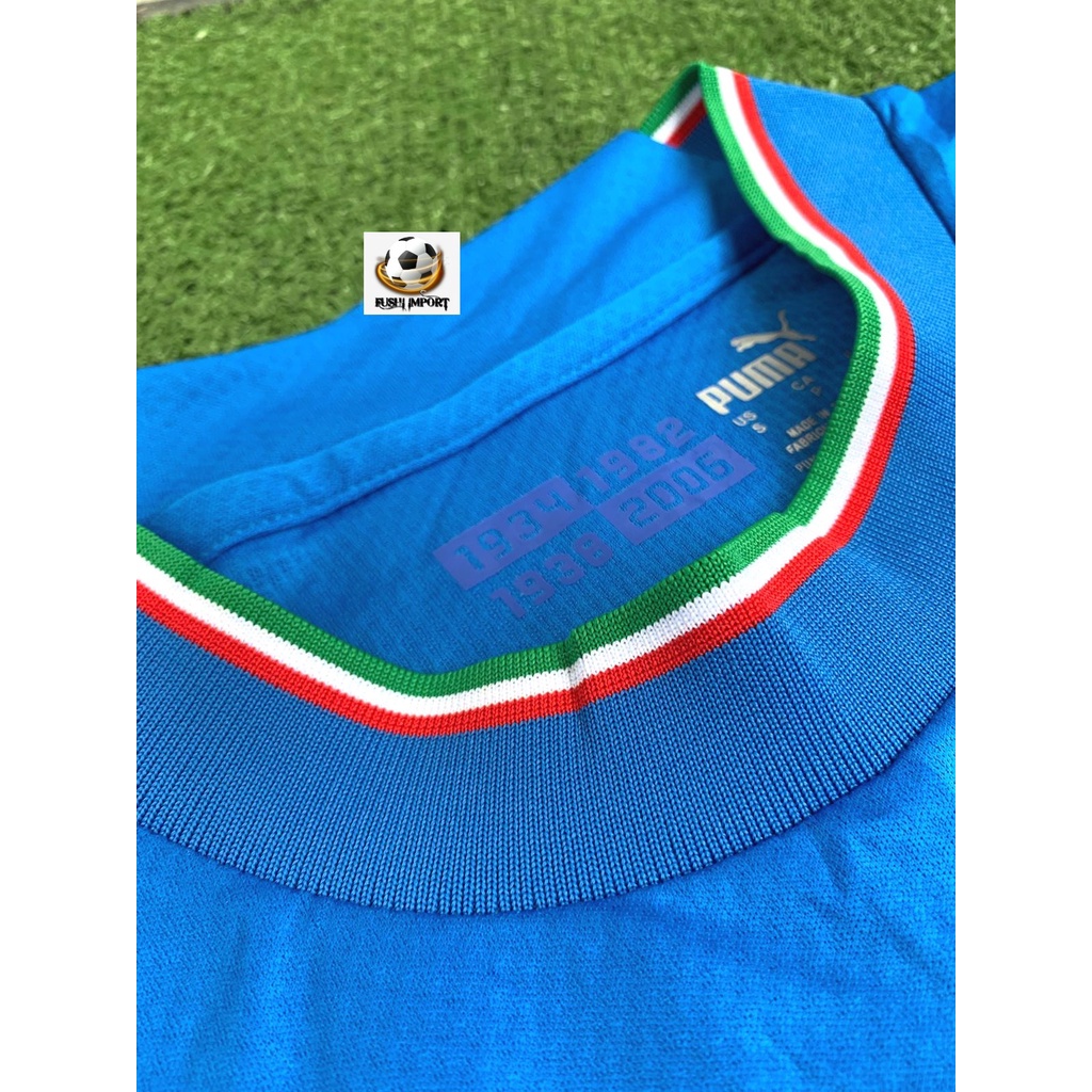 Jersey Baju Bola Italia Home 2022 2023 Grade Ori