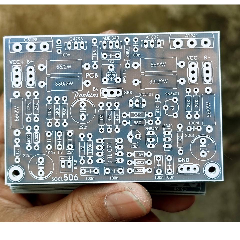 TERBARU  PCB Socl 506 tef bias servo fiber fr4