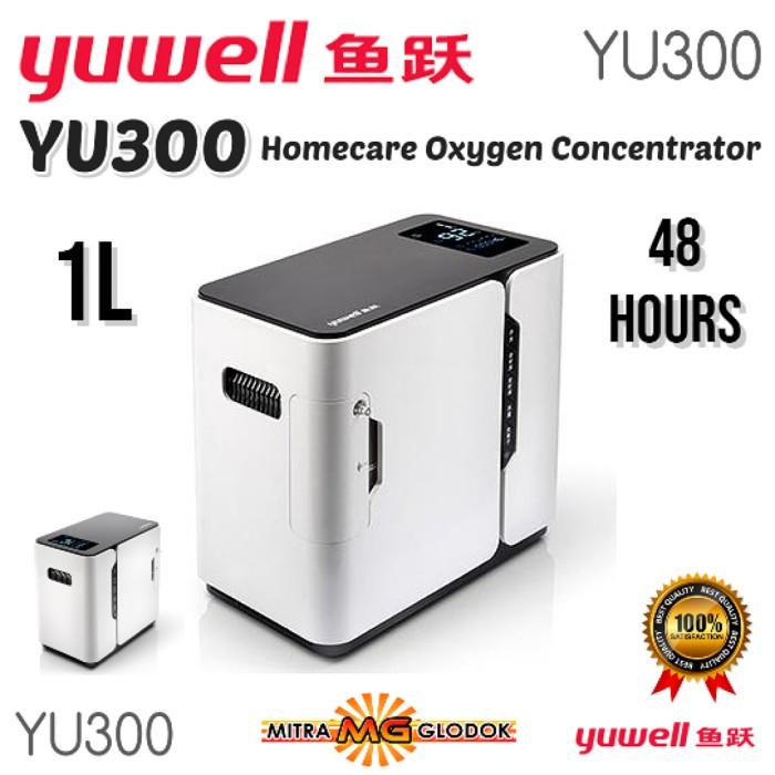 YUWELL YU300 Portable Oxygen Concentrator Generator Mesin Oksigen PO