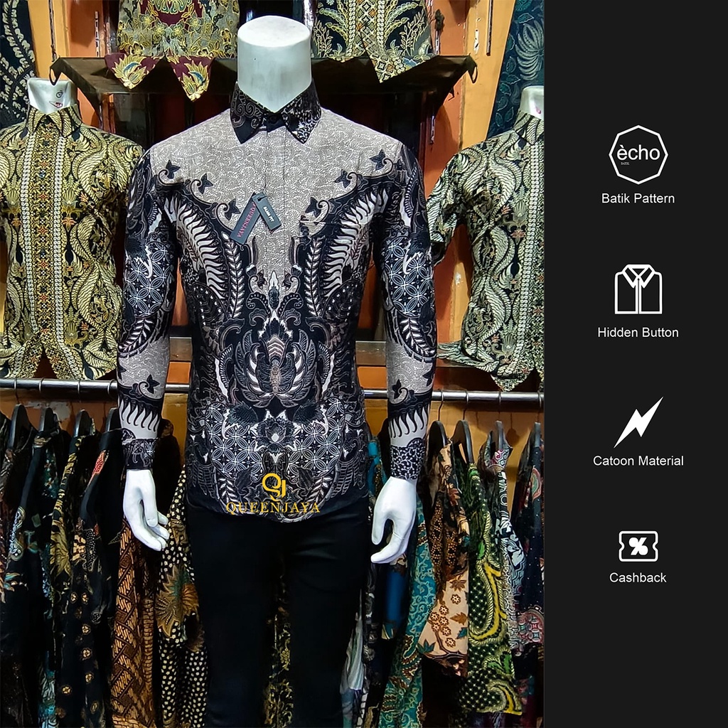 Batik Pria Slimfit Kemeja Batik Pria Kemeja Batik Slimfit Pria Batik Slimfit Baju Batik Batik Pria