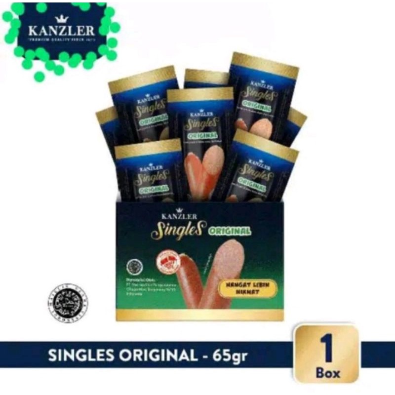 

SOSIS KANZLER Rasa original 1kotak isi 12