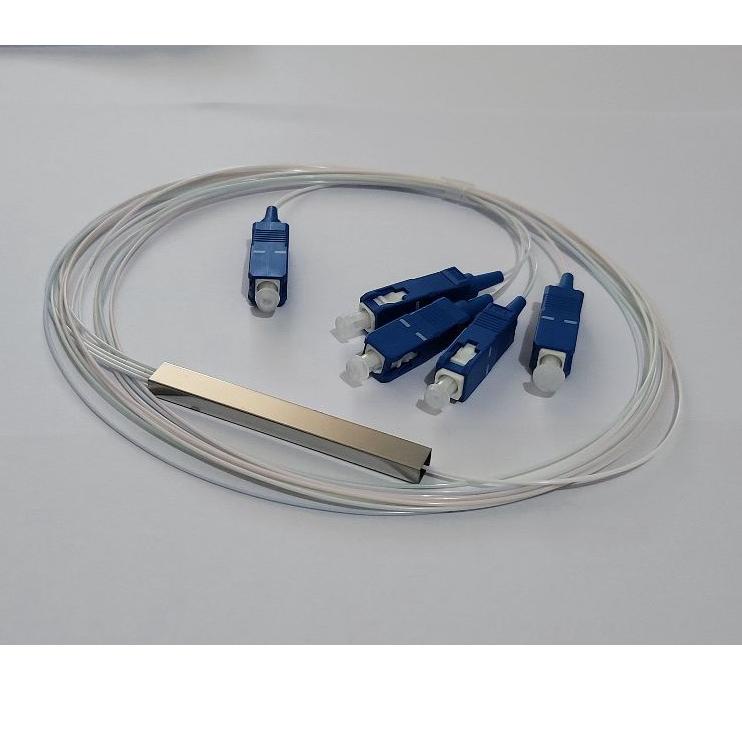 8.8 Passive splitter fiber optic / pasif spliter 1:4 fiber optic silver