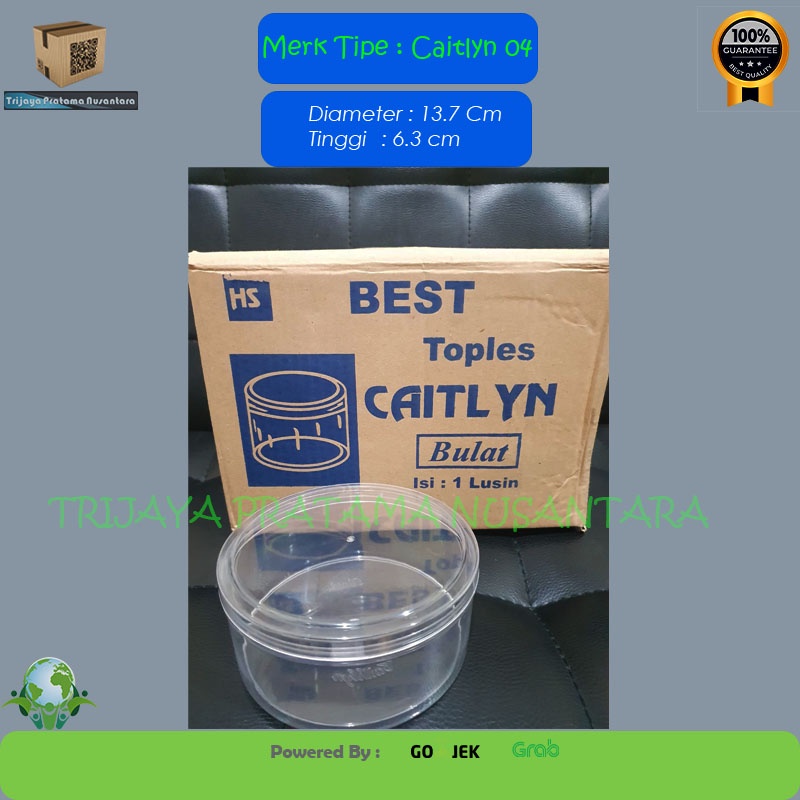 TOPLES KUE KERING BULAT MERK CAITLYN 04 - TOPLES NASTAR 400 GR - MURAH