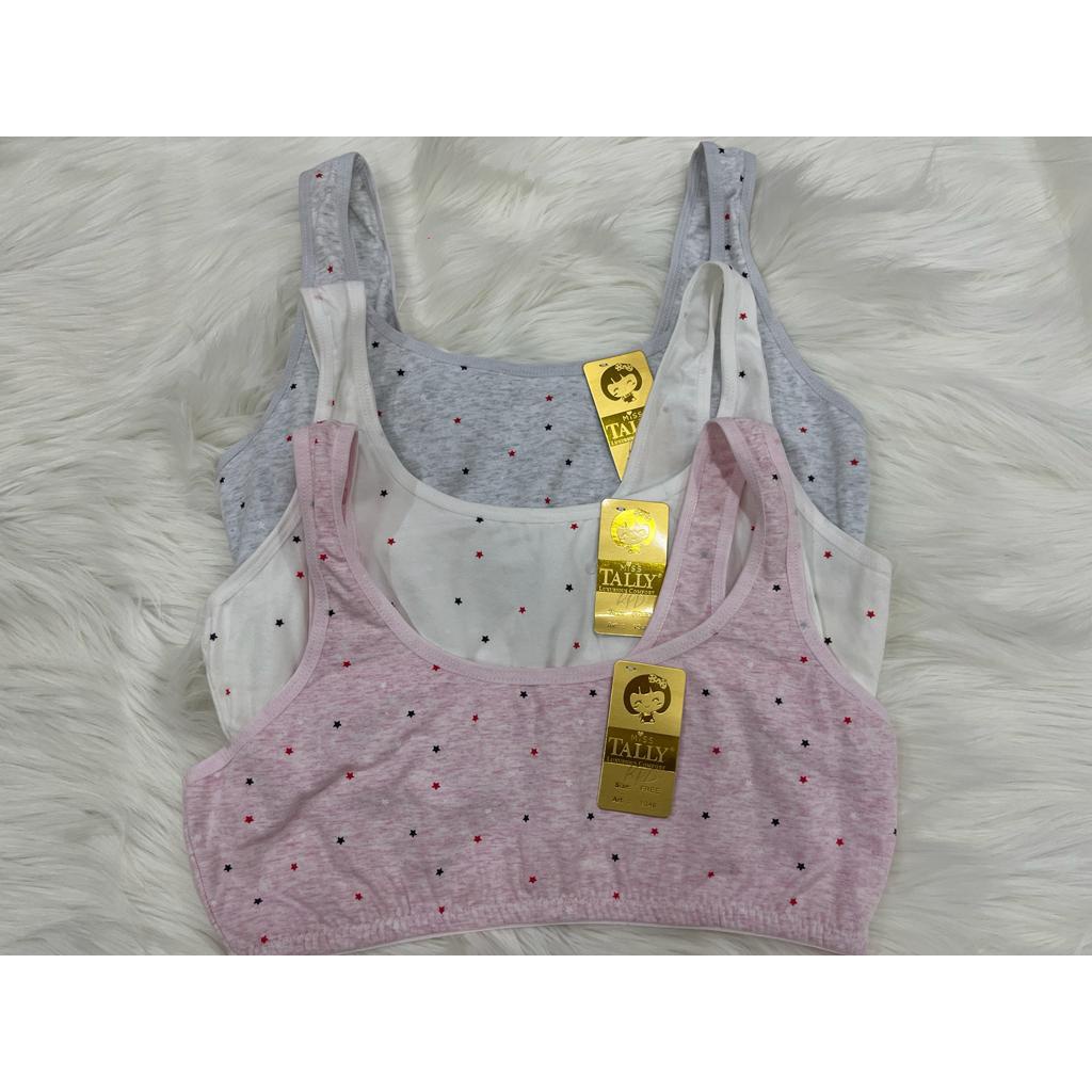 MINISET 1346 TALLY - MINISET TALLY 1346 - TALLY Miniset Anak Bahan Katun Size Besar Minibra Anak Step 1 Motif Bintang M 1346TALLY Miniset Step 1 Anak Perempuan 1346 Polkadot Nyaman di Pakainya MINISET ANAK TALLY KATUN 1346