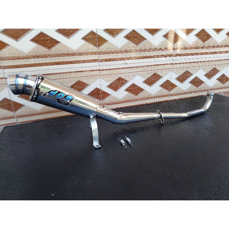 Knalpot Motor Racing DOS PNP Supra X lama Supra fit Supra XX Fit X Fit S Supra 125 kharisma Blade ol