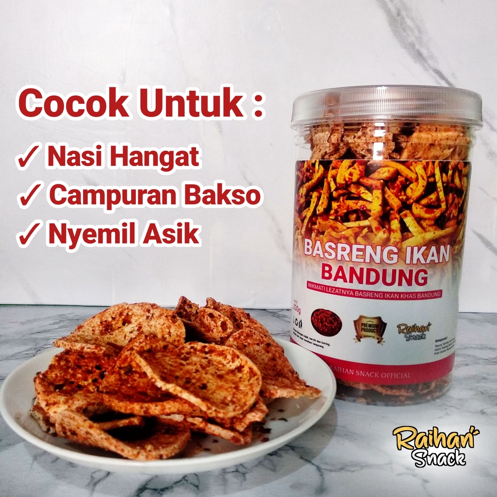 

Raihan Snack Basreng Pedas Daun Jeruk