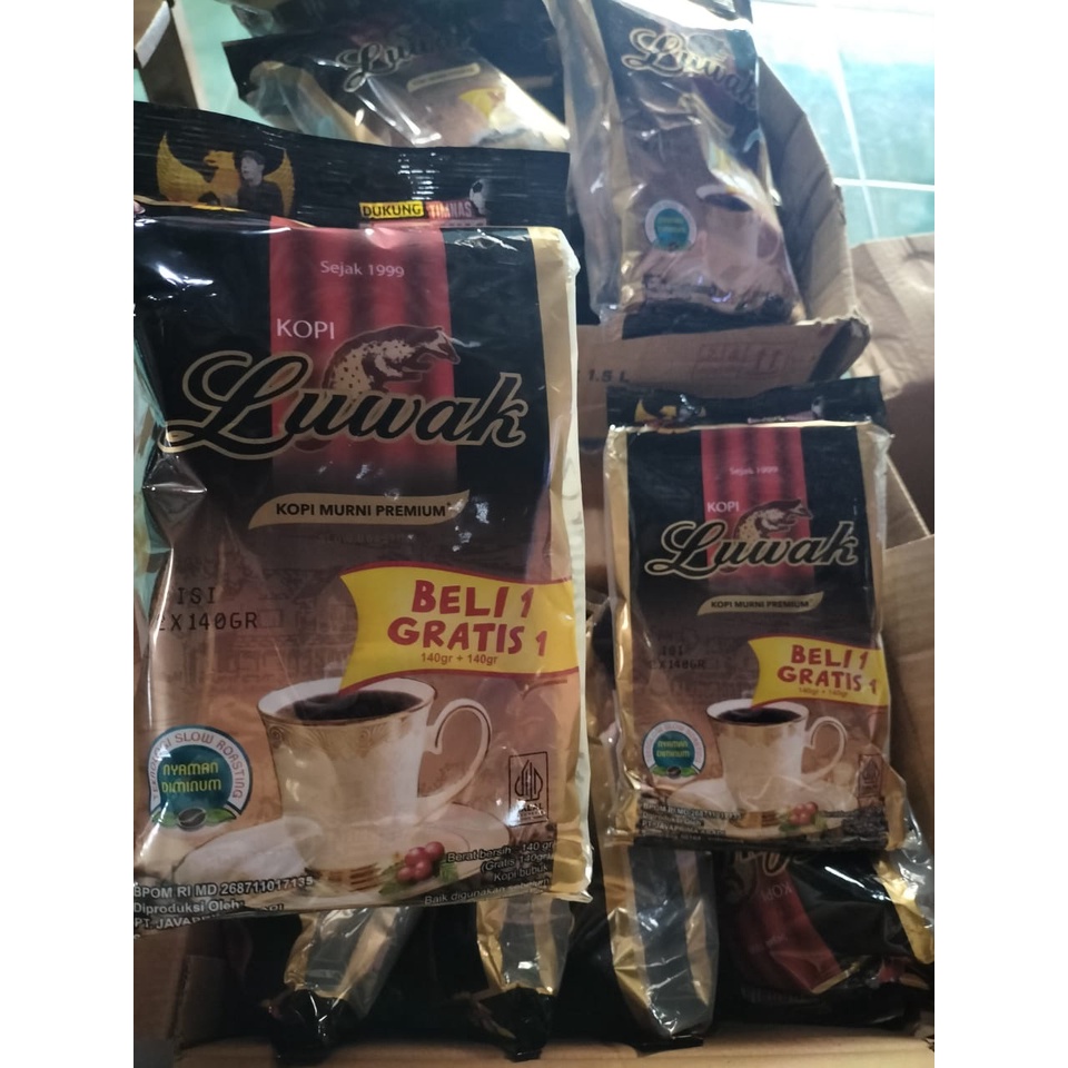 

kopi Luwak Beli 1 Gratis 1 140 Gram Termurah