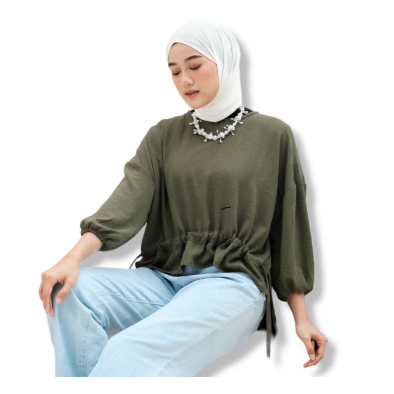 BLUS CRINKLE SERUT. BLUS CRINKLE AIRFLOW. ATASAN CRINKLE