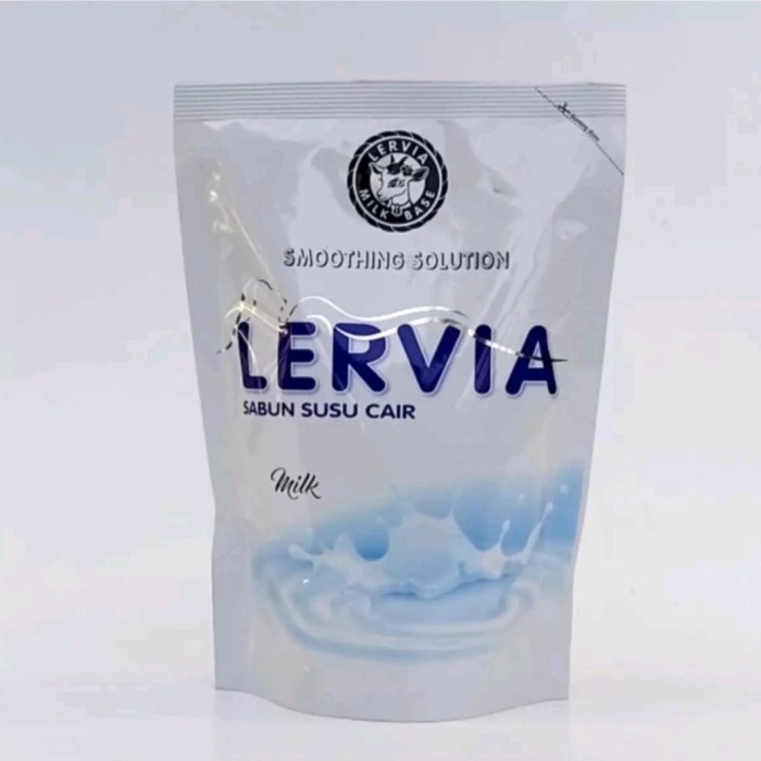 LERVIA BODY WASH SABUN MANDI CAIR AVOCADO HONEY MILK SABUN MANDI 400ML