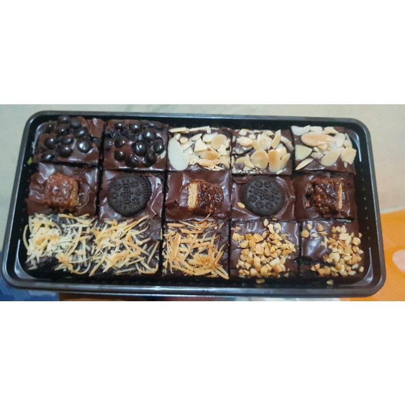 

fudgy brownies sekat