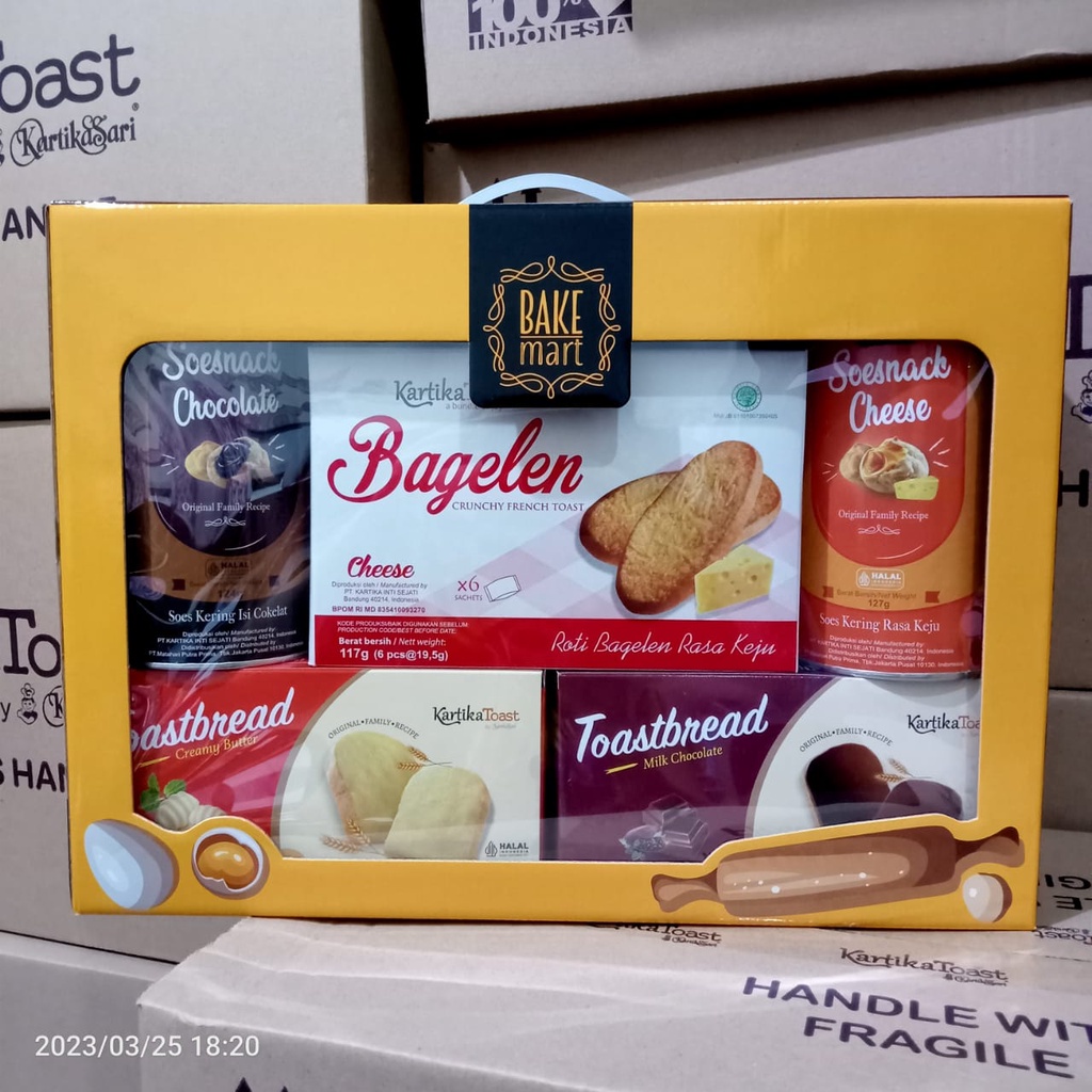 

READY CIKARANG 14 JUN 2025 - 5S HAMPERS GIFT PARCEL BAKEMART PREMIUM KARTIKA SARI TOAST HAMPER EID MUBARAK NATAL LEBARAN IDUL FITRI RAMADAN CHRISTMAS GIFT PAKET PACKAGE FESTIVE SEASON CNY IMLEK NEW YEAR TRADISIONAL ORNAMEN AUTHENTIC ORIGINAL KULINER
