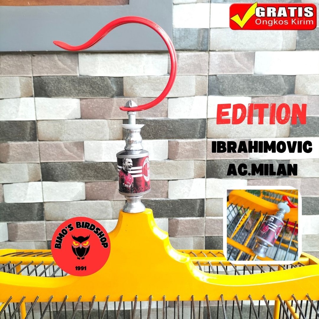 TERMURAH GANTUNGAN SANGKAR BURUNG FULLSET PION "IBRAHIMOVIC" CANTOLAN SANGKAR KOTAK KOSAN LB KOPER