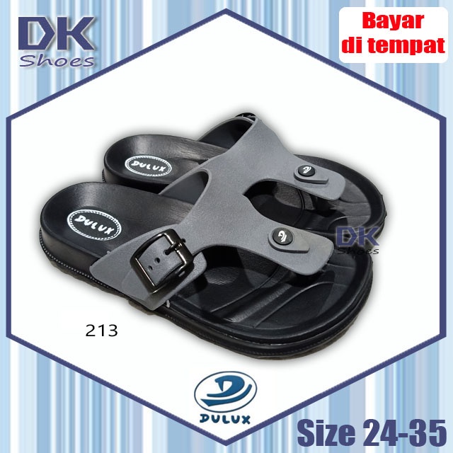 Dulux 213 Size 24-35 Sandal Anak / Sandal Karet Anak / Sandal Jempol Anak Laki