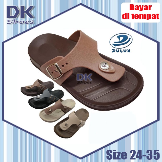 Dulux 213 Size 24-35 Sandal Anak / Sandal Karet Anak / Sandal Jempol Anak Laki