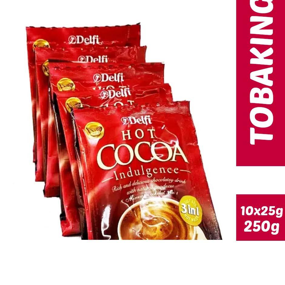 

Terlaku... Delfi Hot Cocoa Indulgence Minuman Serbuk Cokelat 10 x 25gr