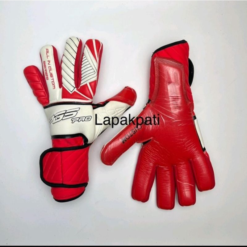 BONUS SABLON NAMA SARUNG TANGAN KIPER PGS PRO ALL IN MERAH PUTIH NEW 2023