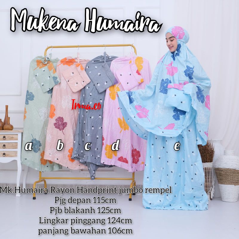 Mukena Jumbo Dewasa Rempel humaira