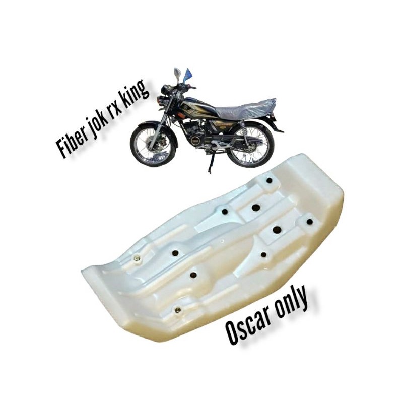 fiber rangka plastik tatakan jok motor yamaha rx king berkualis ori