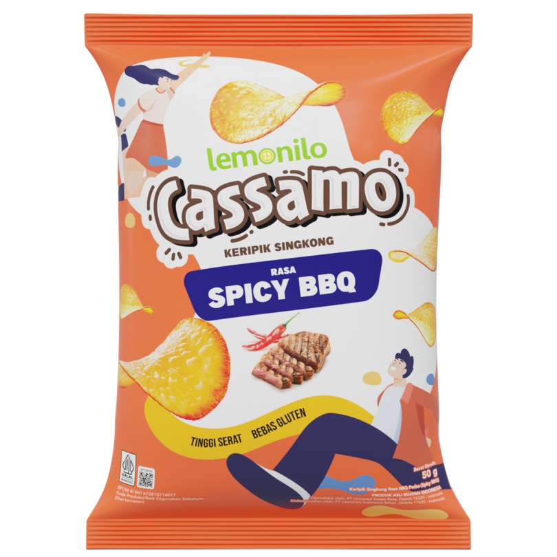 Lemonilo Cassamo Keripik Singkong 50 Gram