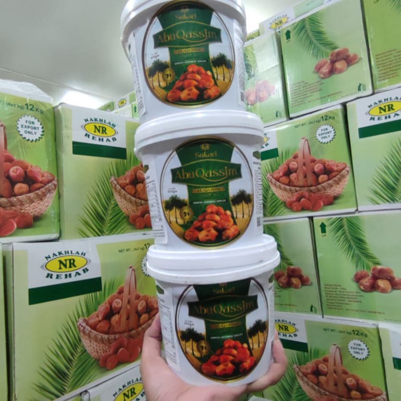 

Kurma Sukari Ember 850 gr Original BPOM Al-Qassim Premium