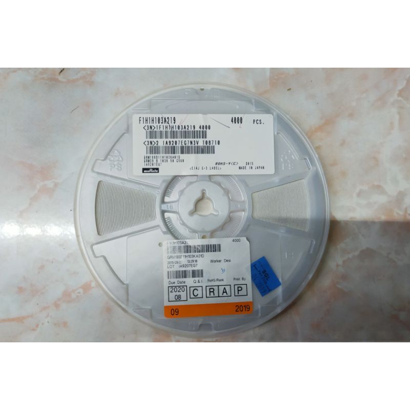 Kapasitor ceramic SMD CAPACITOR Multilayer 103