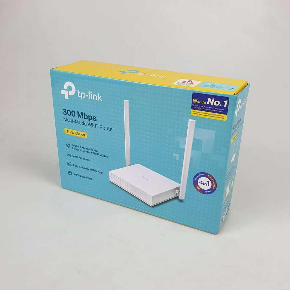 TP-LINK Multi-Mode Wi-Fi Router 300Mbps - TL-WR844N - White