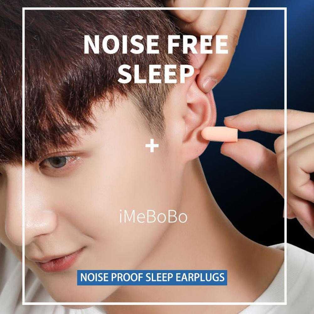 iMeBoBo Ear Plugs Sleep Noise Reduction Soft Sponge - IM-29