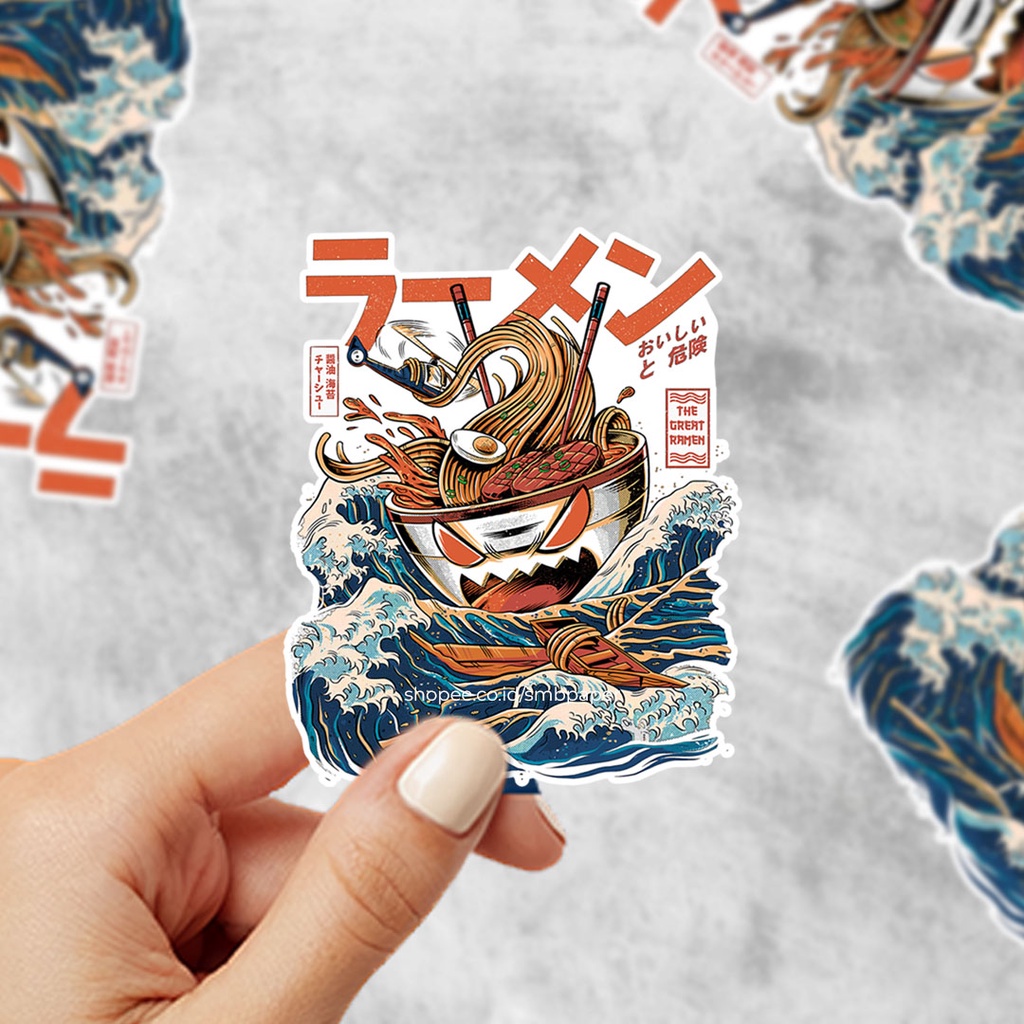 

Stiker Sticker Vinyl Waterproof Jepang Wibu Ramen - Katalog 01