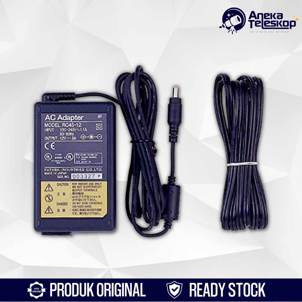 Vixen AC Adapter 12V 3A Telescope