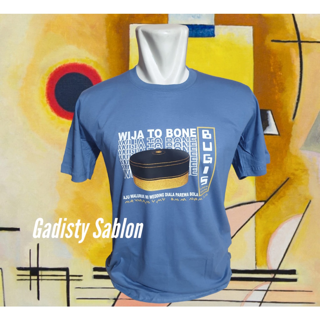 KAOS BUGIS | WIJA TO BONE