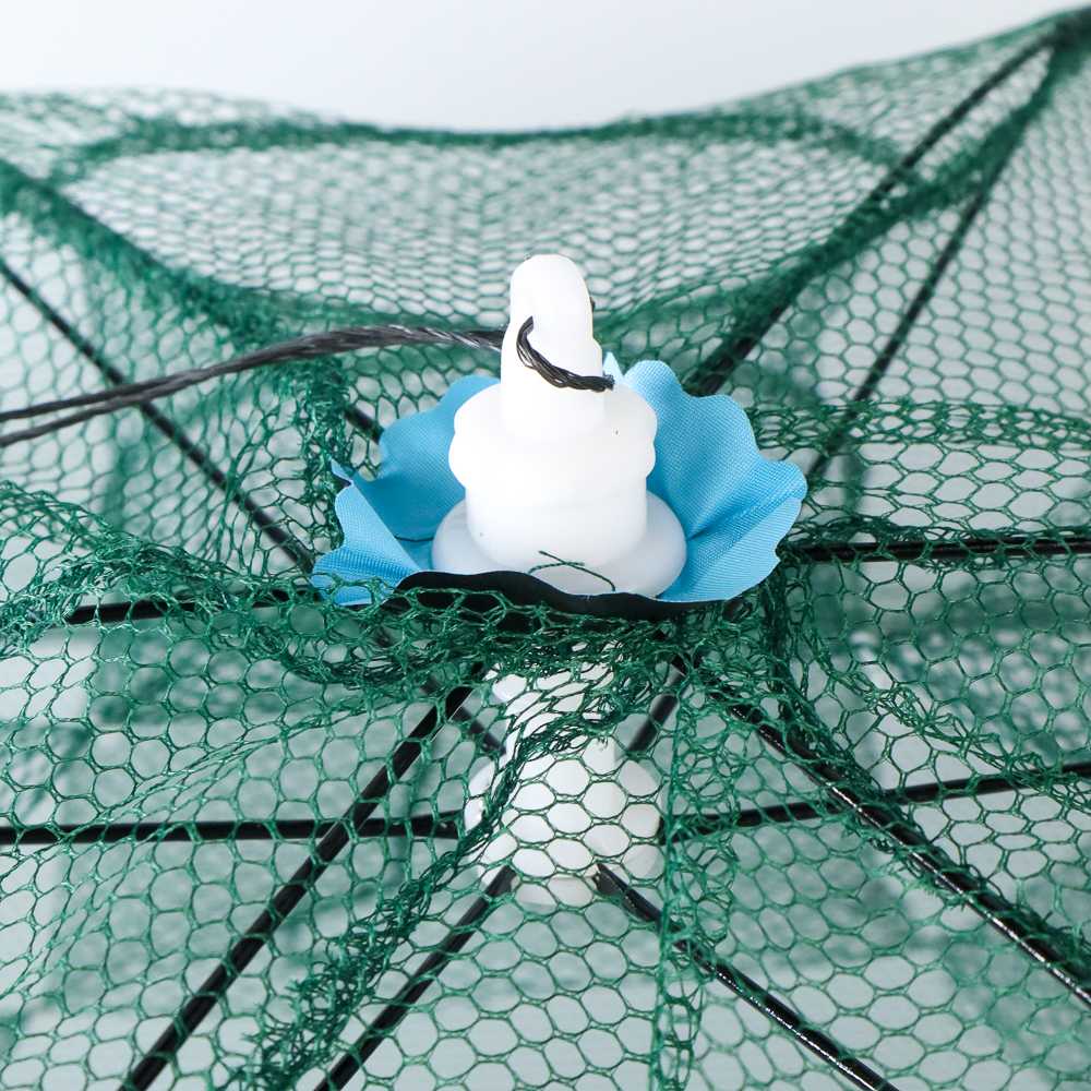 Jaring Pancing Ikan Hexagonal 12 Hole Fishing Net Trap Cage - H14572