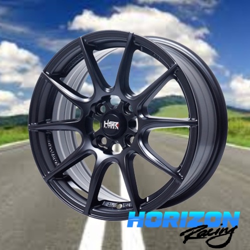 velg racing ring 15 warna Hitam pcd 4x100 hsr Nsx